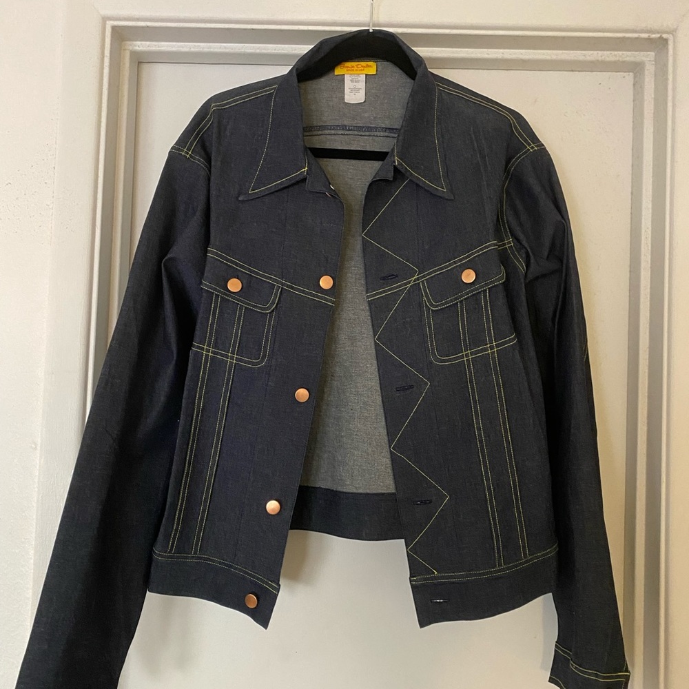 Bernie Dexter Boyfriend Jean Jacket Size 3XL NWOT